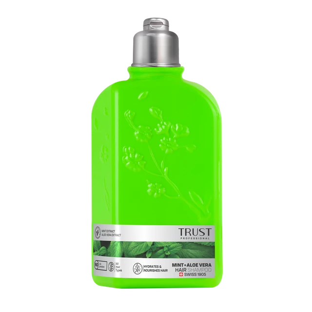 شامپو سر نعناع و آلوئه‌ورا